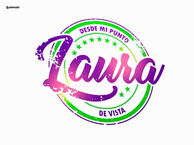 Laura - Desde mi punto de vista branding design icon identity illustration logo logotype photo photographer photography typography vector