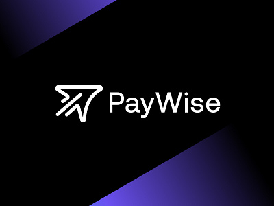 PayWise ai payment gateway arrow logo design branding finacne logo design finance logo fintech logo design freelancer logo logo design money pay logo payment logo send smart logo transaction logo transfer wallet logo