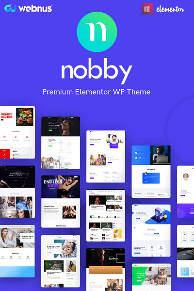 Nobby - Premium Multipurpose Elementor WordPress Theme agency blog business corporate digital divi elementor website design wordpress wordpress theme wp