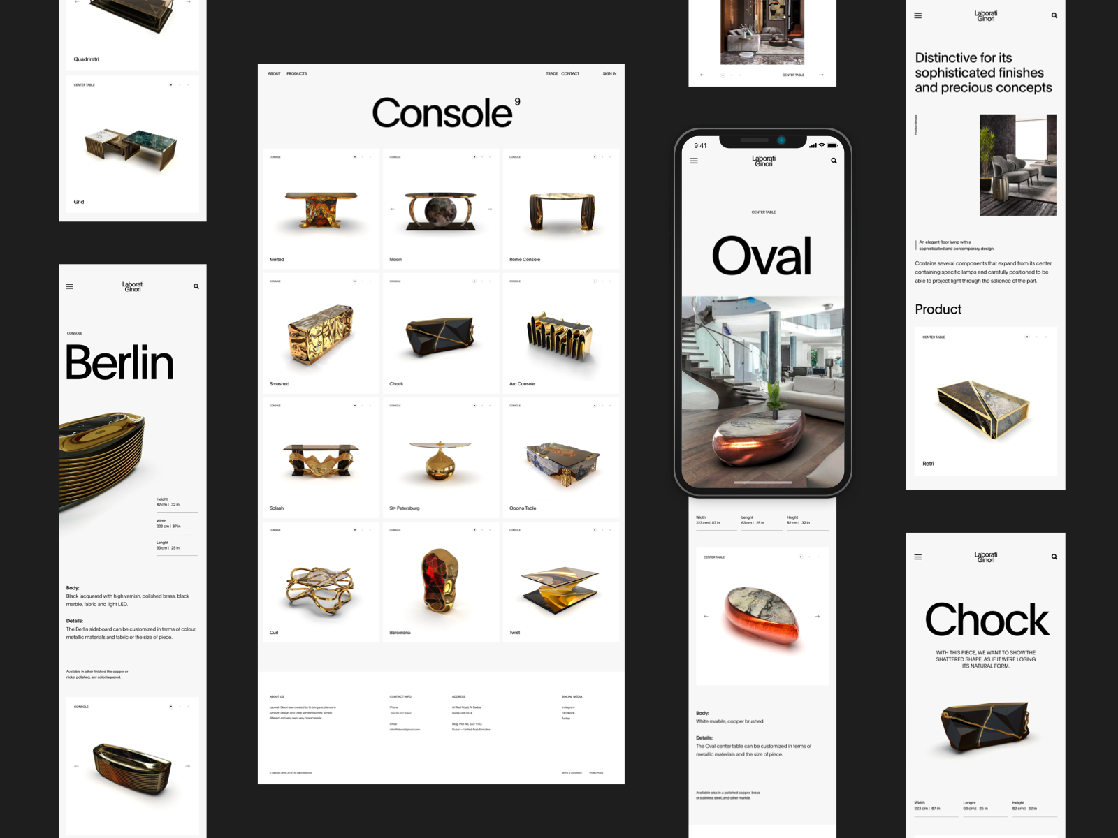 Example of Laborati Ginori — Luxury Furniture Industry