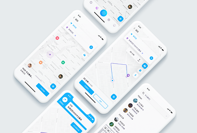 Map navigation concept draft animation app ui branding design flat icon set illustration logo ui minmal typography ux vector web website 概念 界面设计 网页设计