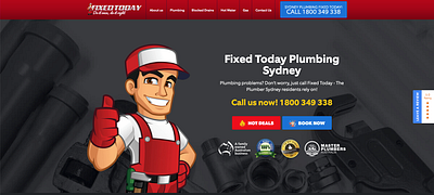 Plumbing Website Design service website design