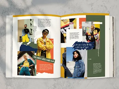 Editorial fashion layout adobe illustrator adobe indisign adobe photoshop colorful colorful design editorial design editorial layout fashion fashion magazine layout magazine mockup