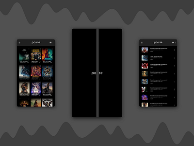 Pause media player dark media ui inspiration app