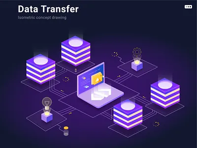 Data Transfer animation concept design dribbble dribbble best shot illustration latest character design minimal web website