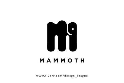 Mammoth Logo artwork branding clean creative creative design creative monogram design elephant elephant logo fresh design icon letter m logo logo logodesign mammoth mammoth logo minimalist logo monogram monogram logo trendy