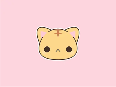Poyo anime art cat chibi cute fanart illustration kansatsu nikki poyo poyopoyo simple vector