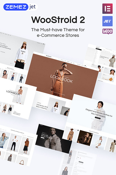 Woostroid2 - Multipurpose WooCommerce Theme cloth creative ecommerce elementor fashion lingerie marketplace men portfolio store women woocommerce woocommerce theme wordpress