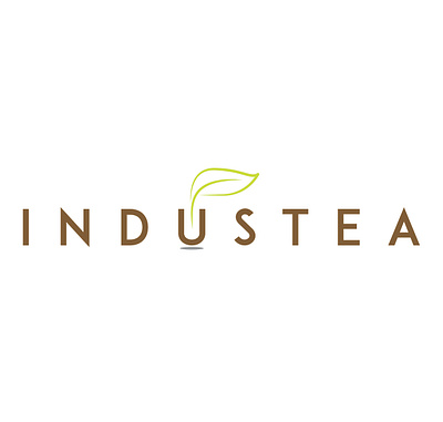 INDUSTEA branding design illustration logo