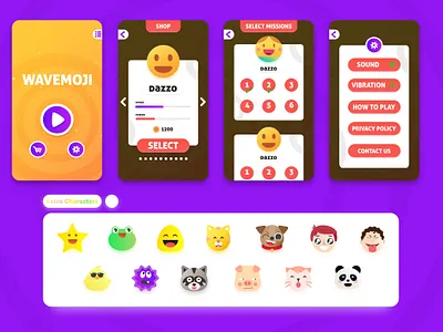 Game Design flat game gaming graphicdesign gui icontype ui vector