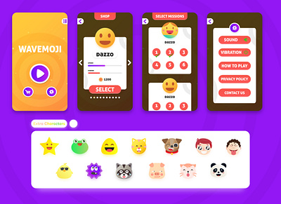 Game Design flat game gaming graphicdesign gui icontype ui vector