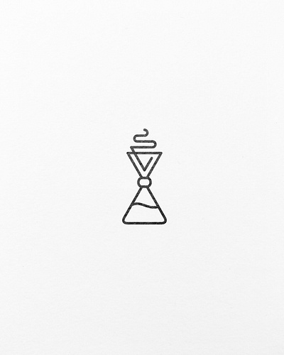 A minimalistic chemex logo design. chemex coffeelogo logo minimal minimalistic