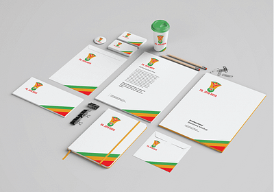 branding of PB JAYA RAYA branding design illustration vector