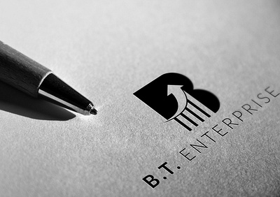 B. T. Enterprise brandidentity branding conceptual illustration creativelogo fiverr freelancer freelancer logo graphicdesigners logodesigner logoexcellent logolearn marketing productlogo trading tradinglogo typography upwork vector