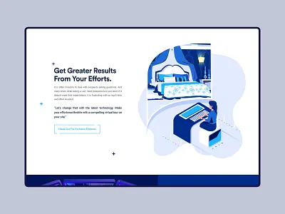 WPVR Exploration Design 360 video blue clean illustration real estate ui virtualreality web webdesign