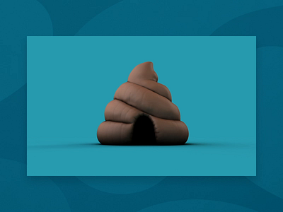 Work in progress animation 3d animation bounce bouncy branding giant motion poo poop transition