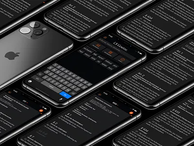 LX Gesetze Dark Mode apple gesetze iphone lxgesetze ui user interface