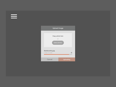 File Upload adobexduikit aftereffects dailyui design figma flat gaplevski minimalism skateboard skateboarding upload uploading