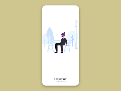 优格启动页 ui