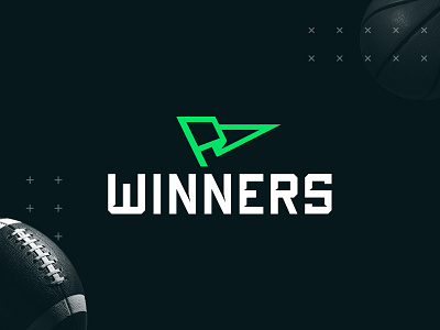 WINNERS | Sports Betting athletic branding logo sports sports betting wager