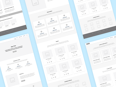 Wireframe shot adobe xd clean fresh homepage landing landing page layout minimal mockup ui ux web web design wireframe wireframes xd