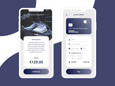 Credit Card Checkout app checkout clothes credit card dailyui dailyui 002 dailyuichallenge design form mobile payment