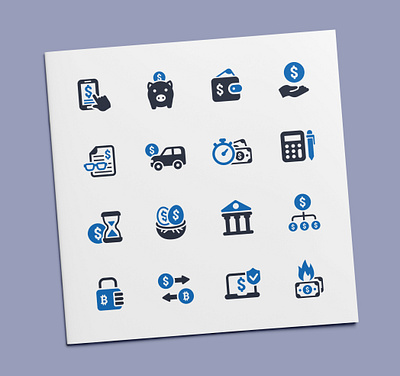 Business Finance Icons bank bitcoin business currency finance icon icon design icon set icons investment money payment profit savings