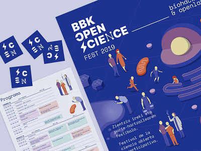 BBK OPEN SCIENCE 2019 brand brand identity branding festival