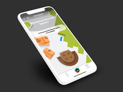 Spycin // Mon Spycin app freelance interface ios iphone mobile paris seempl studio ui ux