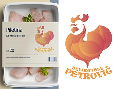 Chicken Logo chicken chicken logo food golden ratio illustrator logo logo design logotype