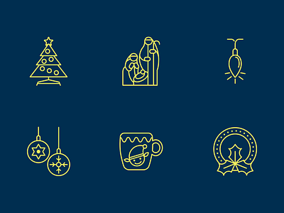 navidad icon icondesigner illustrator logo ui vector web