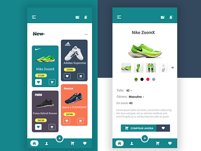 Sneakers Sales App app clean design designs figma flat icon minimal mobile photoshop simple typography ui