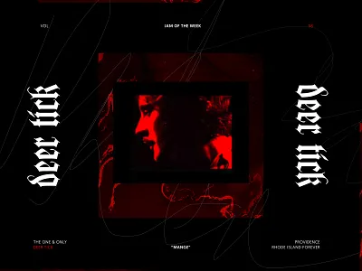 Jam of The Week | 58 design graphic design illustration jam of the week music music art providence ri rock and roll the snydicate typography vector