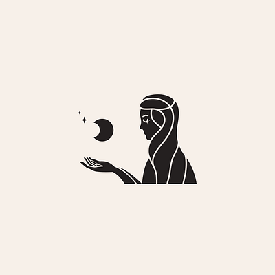 www.raquelsieiro.com/ astrology design icon icon design illustration logo moon moonlight scorpio symbol ux vector