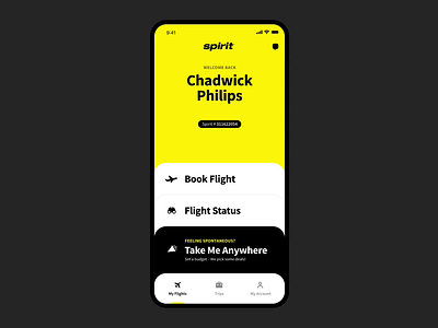 Take Me Anywhere animation app branding clean design interface minimal motion outline ui ux website yellow