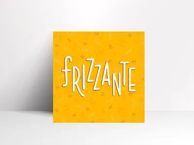 Frizzante! design handlettering illustration ipad lettering letters pattern procreate type typography
