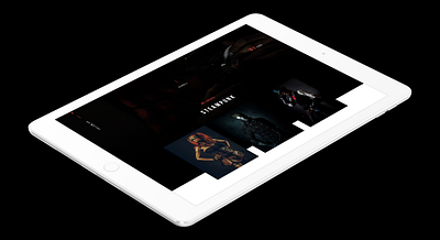 RAYVERNCOSTUMES IPAD black colorfull design flat ui ux web webdesign