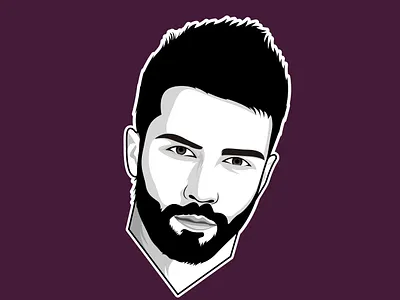 Minimalist flat Cartoon Avatar artwork avatar caricature cartoon character illustration minimalist minimalist logo portrait vector