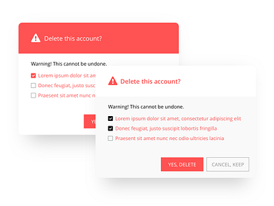 Delete Confirmation Message confirmation confirmation message delete delete deletion error error message error prevention ui ux