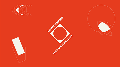 LOYALBRAND ART 05 bauhaus branding design herman miller illustration logo loyalbrand minimalism modernism modernist outlines red sand swiss style