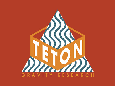Teton Gravity Research - Endless Lines adventure apparel design explore mountain outdoors ski snowboard vector