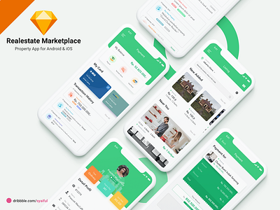 Realestate Marketplace app design ios payment property property marketing real estate realestate sketch uidesign