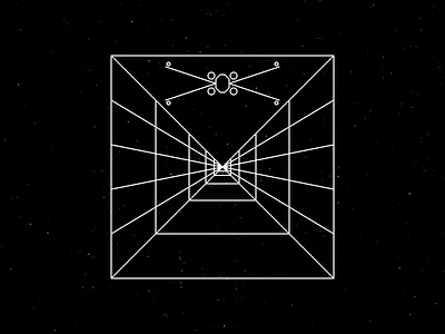 Target a new hope art artwork death star design disney fan art film geometric geometry graphic art graphic design illustration illustrator lucasfilm movie space star wars symmetry x wing