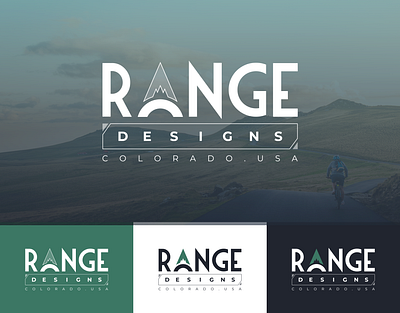 Logo design for mountain biking backpack design brand biking branding cycling design illustration logo logo design mountain bike typography vector