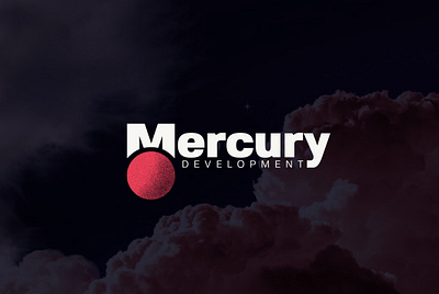 Mercury Development | Logo adobe brand branding creative creativity design designer graphic graphicdesign icon illustrator logo planet space typography vector