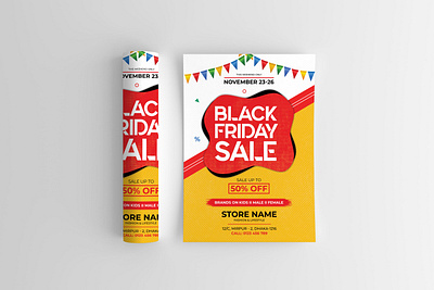 Black Friday Flyer advert advertisement black friday christmas sale discount flyer fashion sale flyer friday gold sale instagram new year sale offer poster promotion sale sale flyer shop store winter sale year end flyer