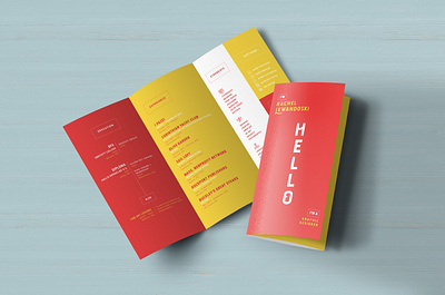 Resume Trifold II branding mockup print design resume resume design resume mockup resume trifold trifold