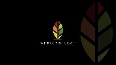 African leaf african africanleaf branding creative design creativelogo fiverr freelancers graphicdesign leaflogo logodesigner logoexcellent minimal minimallogo typography upwork