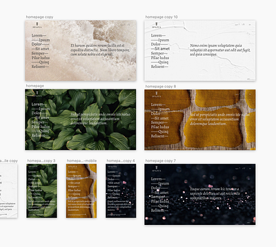 Ecommerce homepage layout ecommerce ux webdesign website website concept