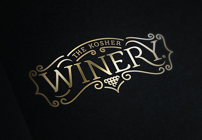 The Kosher Winery brand brand identity branding kosher logo logo design wine winery